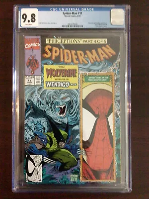 CGC 9.8 Spider-Man 11 Wolverine White Pages • $75