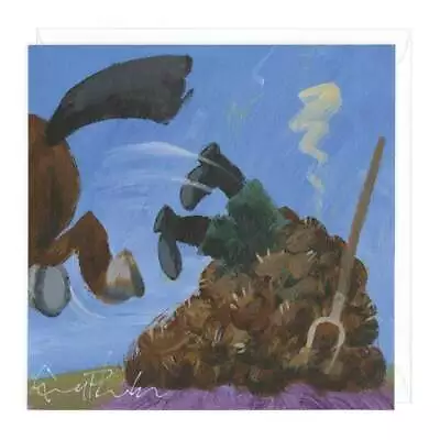 Whistlefish Male Birthday Card Horse Mucking Out | Stable Manure Dung Humorous • £2.25