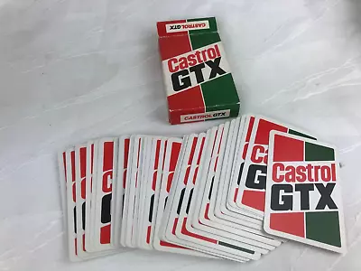 Castrol Gtx Playing Cards Set In Original Box - 52 Cards Plus 1 Joker Oil/petrol • $13.95