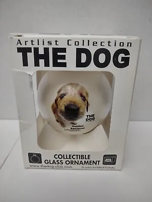 Artlist Collection The Dog Golden Retriever Glass  Ornament Made In The USA • $7.99