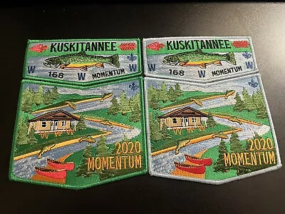 Kuskitanee Lodge 168 Momentum 2020 OA Flap Set Of 4 Patches • $19.99