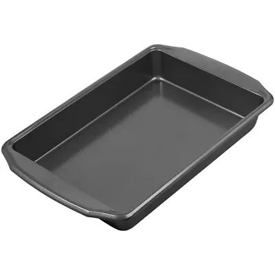 RECTANGULAR BAKING PAN Steel Non-Stick Cake Brownie Pan 9 X 13-Inch • $17.32