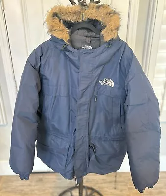 Mens XL Vintage North Face McMurdo Fur Trim Goose Down Snow Parka Jacket • $150