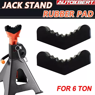 Rubber Axle Jack Pad Jacking Stand Pad Adapter Frame Rail Protector Lifting 6Ton • $8.20