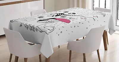 Magic Tablecloth Birds Rabbits Tree Rainy • £15.99