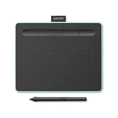 Wacom Intuos Wireless Graphic Tablet 3 Bonus Software Pistachio New • $59.95