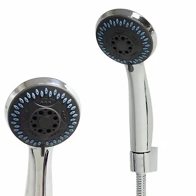 EcoSpa Shower Head Handset Chrome 3 Function Mode Replaces Mira Grohe Triton  • £7.95