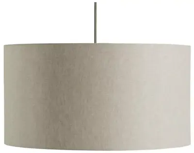 Ceiling & Table Lamp Shade Habitat Modern 49cm Linen Drum Light Shade- Oatmeal • £14.95