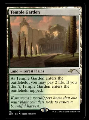 MTG - Temple Garden - Secret Lair Drop Series - Near Mint • $13.99