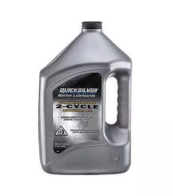 Quicksilver Premium Plus 2-Stroke Synthetic Blend Marine Oil - 1 Gallon US • $31.98