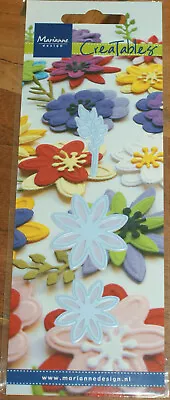 Marianne Creatables Flowers Cut & Emboss 3 Dies Set LR0106 • £3.87