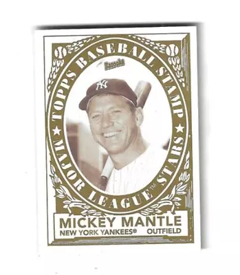 2006 Topps Bazooka Mickey Mantle STAMP SP Card #16 New York Yankees HOF • $7