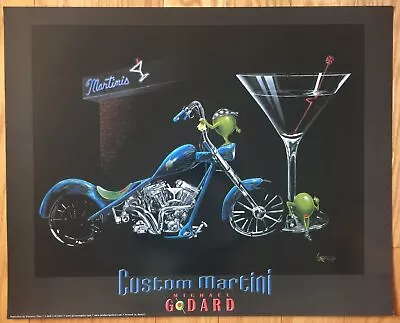 Michael Godard Custom Martini Poster 24 X 30 • £53.59