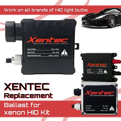 One Xentec Xenon Light HID Kit's Replacement Ballasts 35W 55W H4 H11 H10 9006 H1 • $15.11