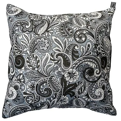 Paisley Cushion Cover Baroque Mandala Decorative Case Fits 18  X 18  Cotton  • £9.99