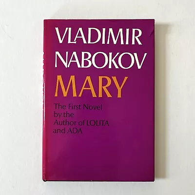 VLADIMIR NABOKOV - MARY (1970) First Edition Hardcover W/ DJ • $21.99