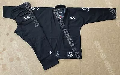 Brand New VA Top Selling Shoyoroll RVCA BJJ Gi Jiu-jitsu Black Batch#60 With Bag • $89.50