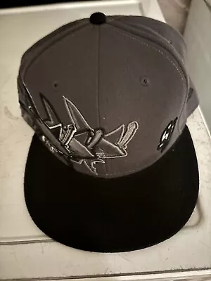 San Jose Sharks New Era Fitted Hat Size 8 • $26