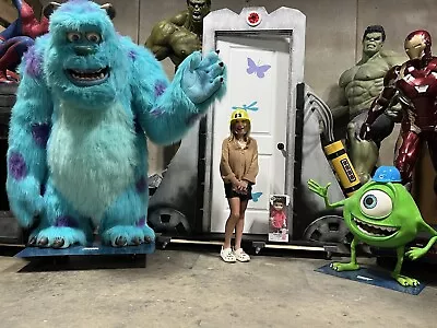 Life Size Monsters Inc Sulley Mike And Boo Theater Display DOOR NOT INCLUDED • $8995