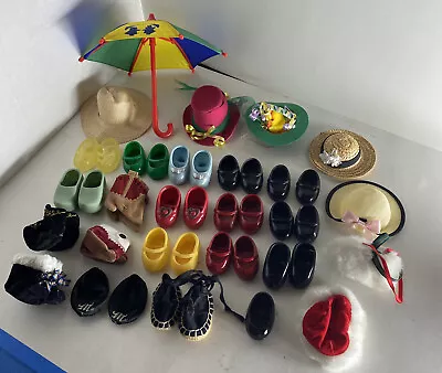 Vintage Muffy Vanderbear Lot Outfit Accessories NABCO Shoe Hat Umbrella 45 Piece • $143.99