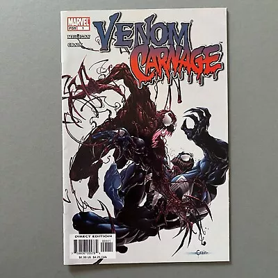 Venom Vs Carnage 1 1st Appearance Pat Mulligan (becomes Toxin) (2004 Marvel) • $17.99