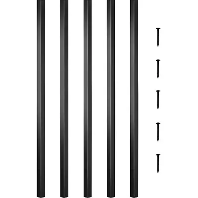 VEVOR Deck Balusters Metal Deck Spindles 101 Pack 26 Inch Aluminum Alloy Railing • $139.09