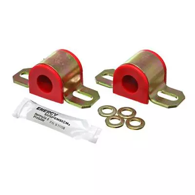 Energy Suspension 9.5122R; Universal Sway Bar Bushings 18mm Red Pair • $23.68