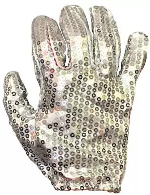 Adult Michael Jackson Silver Sequin Glove Halloween Costume Ur17006 New • $5.99