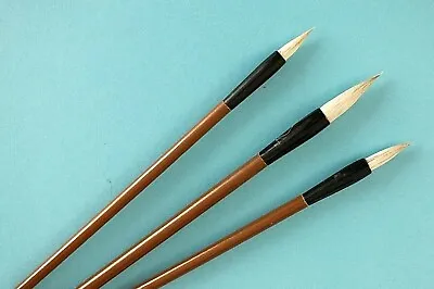 £4.89 • Buy 3 Chinese Goat Lms Hair Writing Painting Art Brush Japanese Craft Art Studentaa5