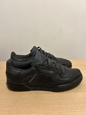 Adidas Yeezy Powerphase Calabasas Core Black Trainers Uk 5.5 • £45