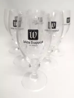 La Trappe Witte Trappist Beer Glass 03 L RC - Lot Of 6 • $44.99
