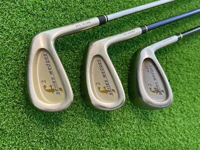 Face Forward Golf F2 SERIES 52 56 60 WEDGE SET Right Handed Steel/Graphite Used • $89.99