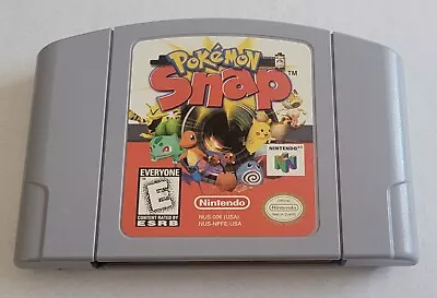 Pokemon Snap N64 (Nintendo 64 1999) Authentic  • $20