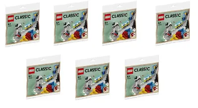 Lego Classic Party Favor/Treats  : 90 Years Of Cars (30510) Bundle Of Seven (7) • $44.97