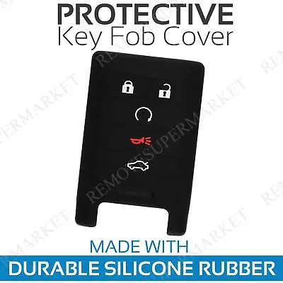 Key Fob Cover For 2007 2008 2009 Cadillac SRX Remote Case Skin Jacket • $6.95