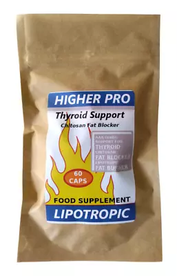 Higher Pro Fast Thyroid Fat Blocker Diet Burners Weight Loss Fat Burner Pills • £9.50