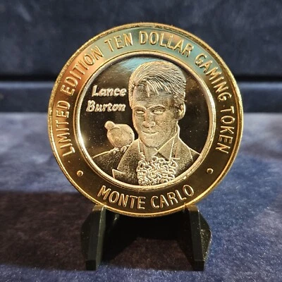 $24.99 • Buy Lance Burton Las Vegas Casino $10 Gaming Token  .999 Silver Limited Edition