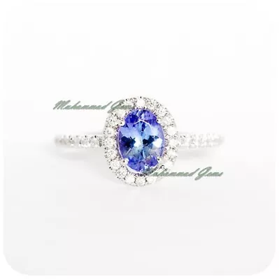 Blue Tanzanite Ring 925 Sterling Silver Ring AAA Quality Tanzanite Lab-Gemstone • $64.79