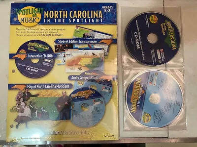 Macmillan/McGraw-Hill Spotlight On Music North Carolina Educational CD (K-8) • $19.99