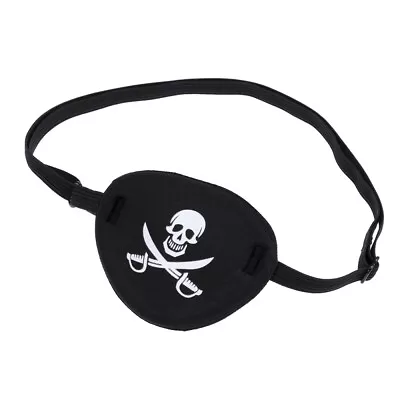 Pirate Eye Patches Skull Crossbones Felt For Halloween-RL • £6.79