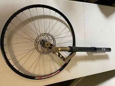 £250 • Buy USE SUB LEFTY FORK & WHEEL. (not Cannondale) 26  Vintage / Spares. New Bearings.