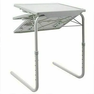 £17.99 • Buy Portable Table Mate Metal Clip  Dinner Laptop Tray Adjustable Folding Desk Bnib
