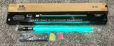 Star Wars Yoda Master Replicas Force FX Lightsaber Collectible  2006 • £179.95