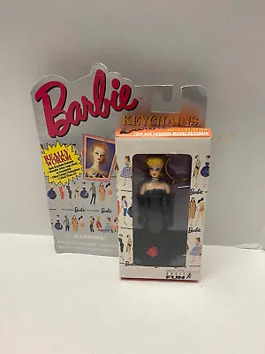 $4.99 • Buy Vintage Barbie Keychain Solo In The Spotlight Blonde Mattel 1995 Basic Fun 701-0