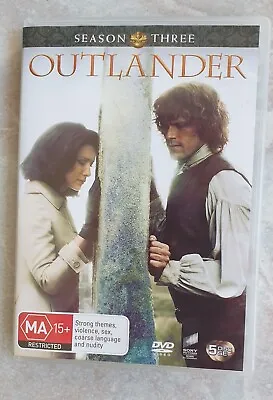 $16.97 • Buy Outlander Season 3 Series 5 Disc Box Set DVD Region 4