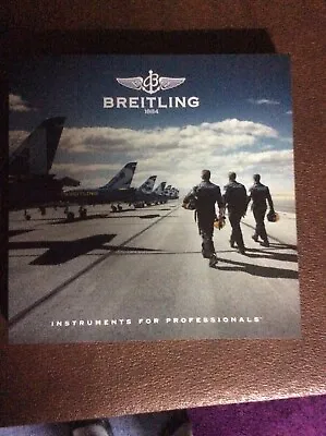 £13 • Buy BREITLING 1884 CHRONOLOG 2017 CATALOGUE Instruments For Professional Watch Book