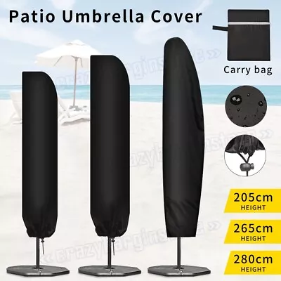 $22.99 • Buy Parasol Outdoor Garden Umbrella Patio Cover Market Large Covers Shade Waterproof
