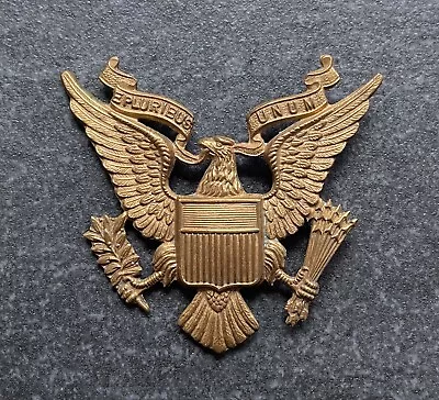 WW2 1st American Squadron Home Guard Gaunt Made Original Cap Badge • £100