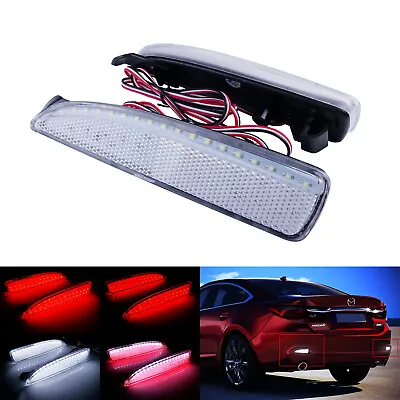 For Mazda6 Atenza Mazda3 Axela Rear Bumper Reflector Brake Light LED Fog Lamp • $21.86