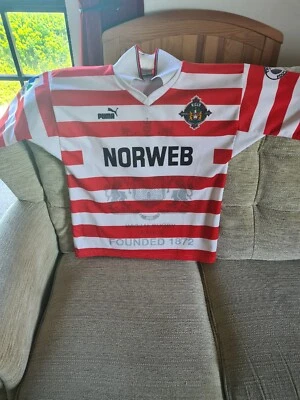 £25 • Buy Wigan Warriors Rugby League Puma 1995 Centenary Shirt, Size Medium Norweb